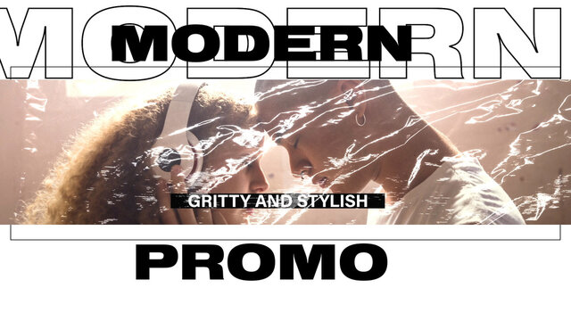 Clean Grunge Promo Title