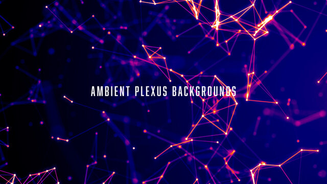Nice Ambient Plexus Background Titles