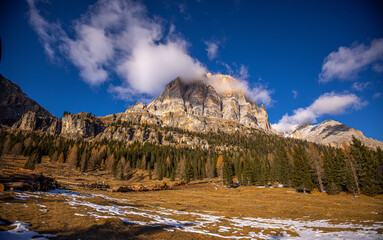 The amazing mountains of the Dolomites in Italy - a Unseco World Heritage Site - travel photography
