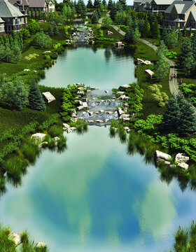 Cascading Ponds in Community HD Rendering