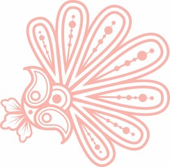 Design Texture Pattern. It can be used for decorating of wedding invitations, Ceramic Tiles, decoration for Textile Cloth and at Saree Design.