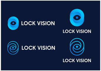security vision logo design template