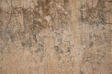 Old weathered limewash wall