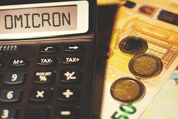 Calculator with the sign 