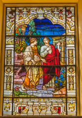Saints Augustine Alipius Stained Glass Cathedral Saint Augustine Florida