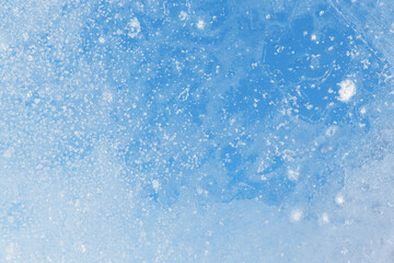 blue ice texture background