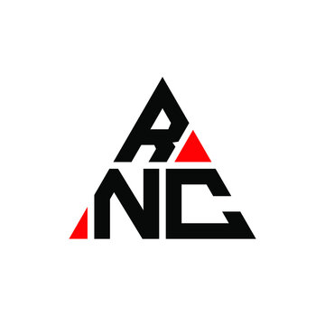 RNC triangle letter logo design with triangle shape. RNC triangle logo design monogram. RNC triangle vector logo template with red color. RNC triangular logo Simple, Elegant, and Luxurious Logo...