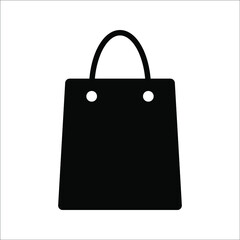 Shopping bag outline icon. linear style sign for mobile concept and web design. Paper bag simple line vector icon. Symbol, logo illustration. Pixel perfect vector graphics