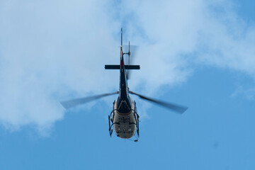 helicopter in action minas gerais police