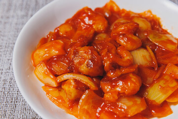 エビチリ
 Shrimp with chili sauce