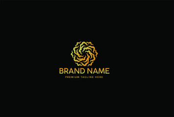 Monogram Luxury Logo Template, Logo Luxury, Logo Gold classic, Icon Logo Gold luxury, Branding
