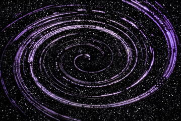stars universe spiral space background