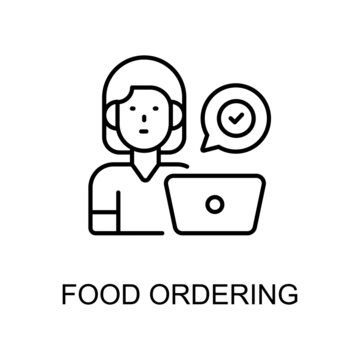 Food Ordering Vector line icons for your digital or print projects.