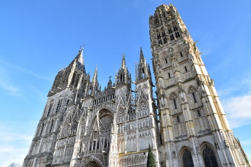 フランス・ノルマンディー地方ルーアンの大聖堂
