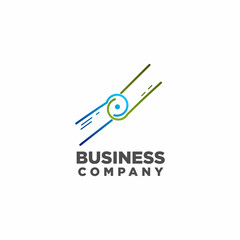 bone logo design , logo for medical company, hospital logo design vector