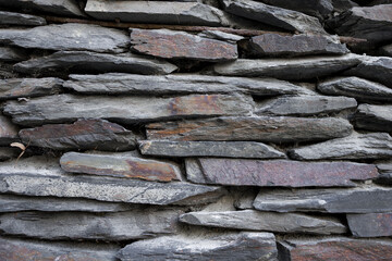 Slate stones texture background , Vintage wall