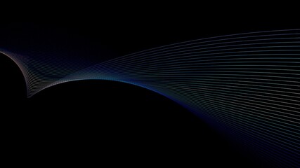 3d illustration colored stripes render background