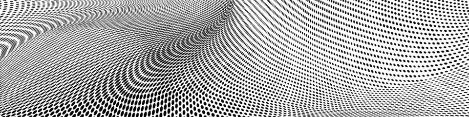 Abstract halftone dots wide background
