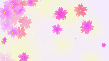 Obraz na płótnie Canvas 花の背景 Gorgeous flower background
