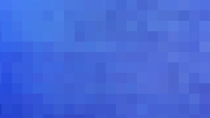 Vector blue background. Geometric texture from blue squares. Abstract pattern of square pixels. Creative design template for celebration and season decoration