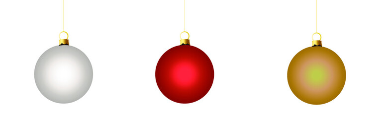 christmas ball vector illustration
