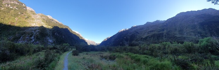 Milford Track, MacKinnan Pass, Sutherland Falls, Te Anau, Milford Sounds, South Island, New Zealand