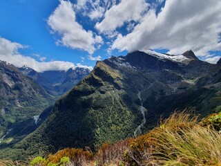 Milford Track, MacKinnan Pass, Sutherland Falls, Te Anau, Milford Sounds, South Island, New Zealand