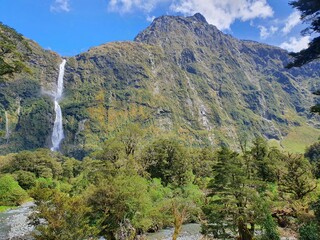 Milford Track, MacKinnan Pass, Sutherland Falls, Te Anau, Milford Sounds, South Island, New Zealand