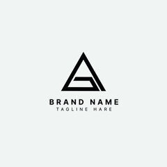 A Logo Design vector with black color