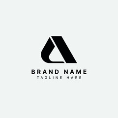 A Logo Design vector with black color