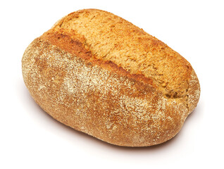 Studio shot of Loaf of bread isolated on a white background