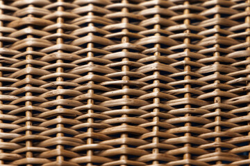 Wicker basket side structure, background photo texture