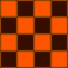 Seamless patchwork pattern of squares in different colors. Vector design.
