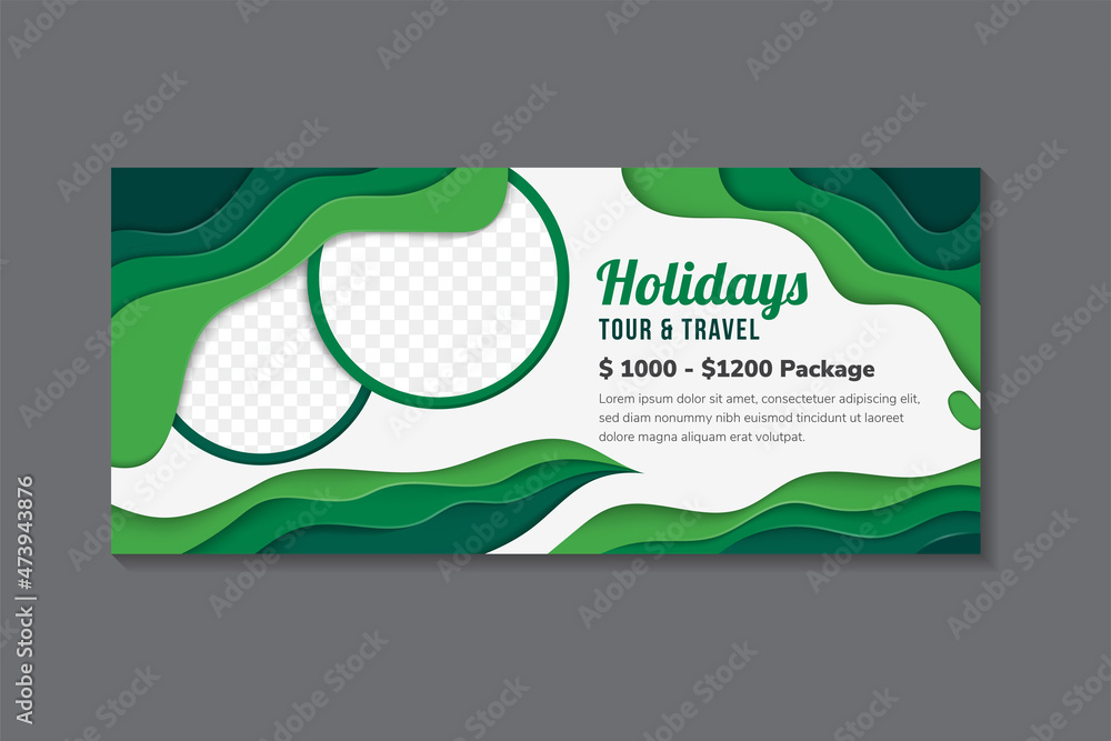 Poster abstract modern graphic element. dynamical colored forms and waves. flat abstract banner with flowin