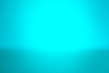 Blue abstract background. Smooth blue gradient texture background. Bright blue gradient wall. Studio light. Soft empty studio background. Simple backdrop. Bright gradient pattern for background.
