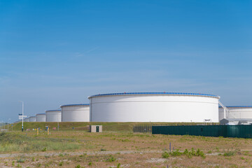 oil storage tanks