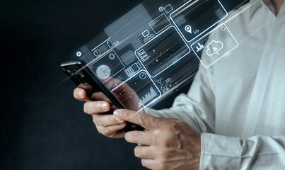 Use your smartphone with online reports, databases and work ideas.