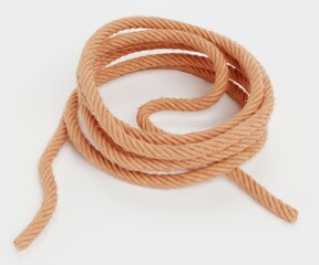 Realistic 3D Render of Rope