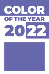 Trendy color 2022. Trendy violet red color banner