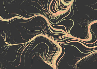 Fototapeta premium Abstract Perlin Noise Geometric Pattern generative computational art illustration