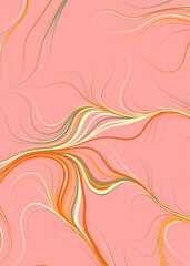 Abstract Perlin Noise Geometric Pattern generative computational art illustration