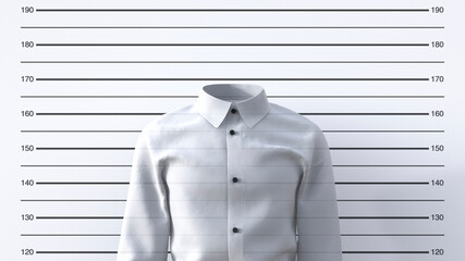 Mug shotof invisible person