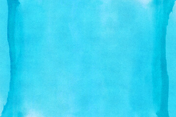 Watercolor Blue Abstract Background Texture Paper