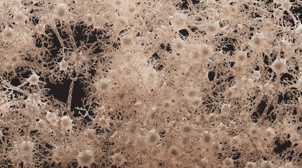 Realistic 3D Render of Neural Network