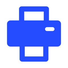 Printer Vector icon which is suitable for commercial work and easily modify or edit it

