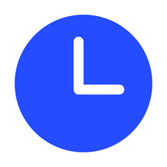 Clock Vector icon which is suitable for commercial work and easily modify or edit it

