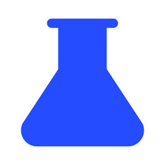 Testing Beaker Vector icon which is suitable for commercial work and easily modify or edit it

