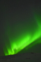 aurora borealis in the sky