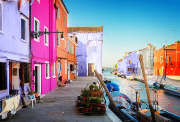Obraz premium Burano island, Venice, Italy