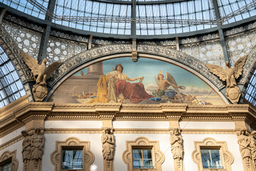 detail of the facade of basilica